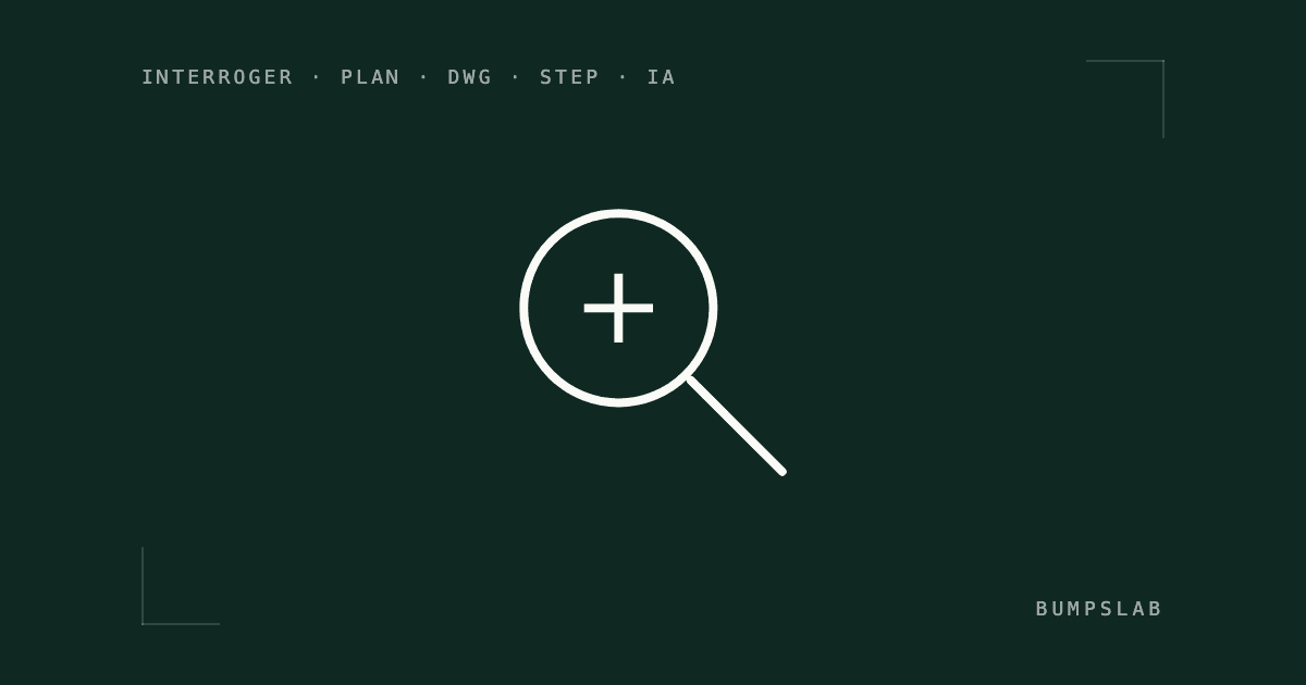 Interroger un plan .dwg ou .step avec l'IA : ce qui est possible